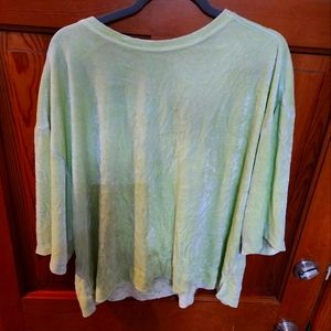 Free People Velvet Top size Large